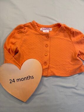 Tommy Bahama - long sleeve knit cardigan sweater. Size 24 months